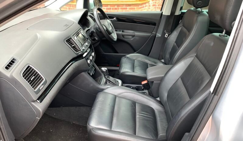 Monnow Taxi 7-seater interior with leather seats
